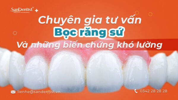 bọc răng sứ và những biến chứng khó lường