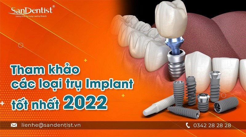 Các Loại Trụ Implant