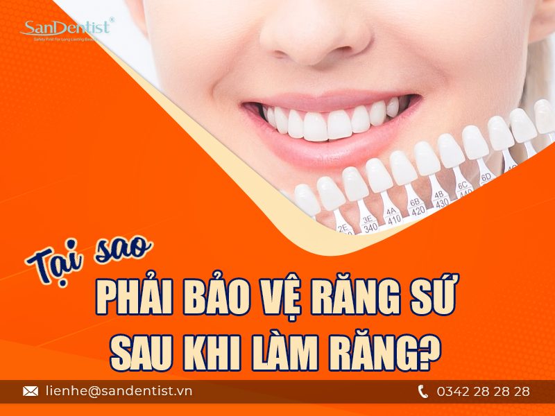 Cách bảo vệ răng sứ giúp duy trì thẩm mỹ và tăng tuổi thọ cho răng