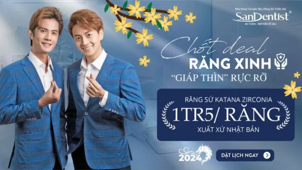 Ưu đãi chào đón 2024: Răng đẹp như ý - Chi phí như mơ