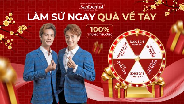 Vòng quay may mắn khai Xuân 2025: LÀM RĂNG NGAY - QUAY 100% TRÚNG
