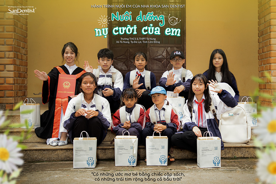 Nha khoa San Dentist “gieo nụ cười hôm nay, vun đắp tương lai mai sau”