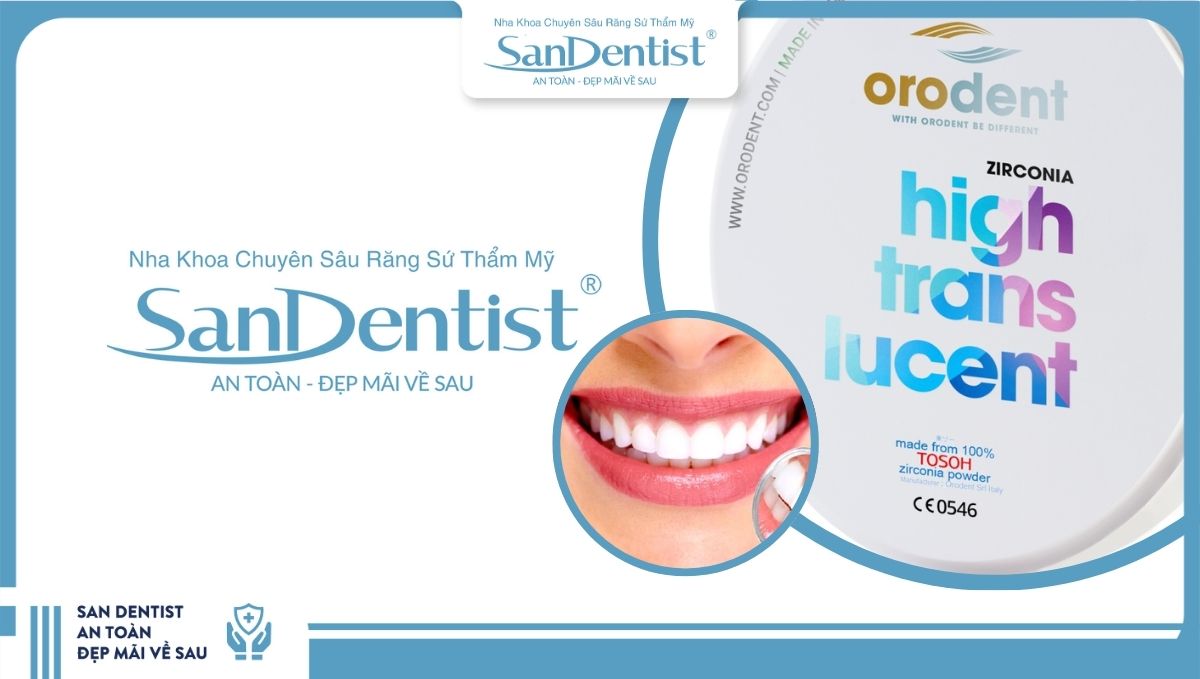 Dòng răng sứ cao cấp Orodent