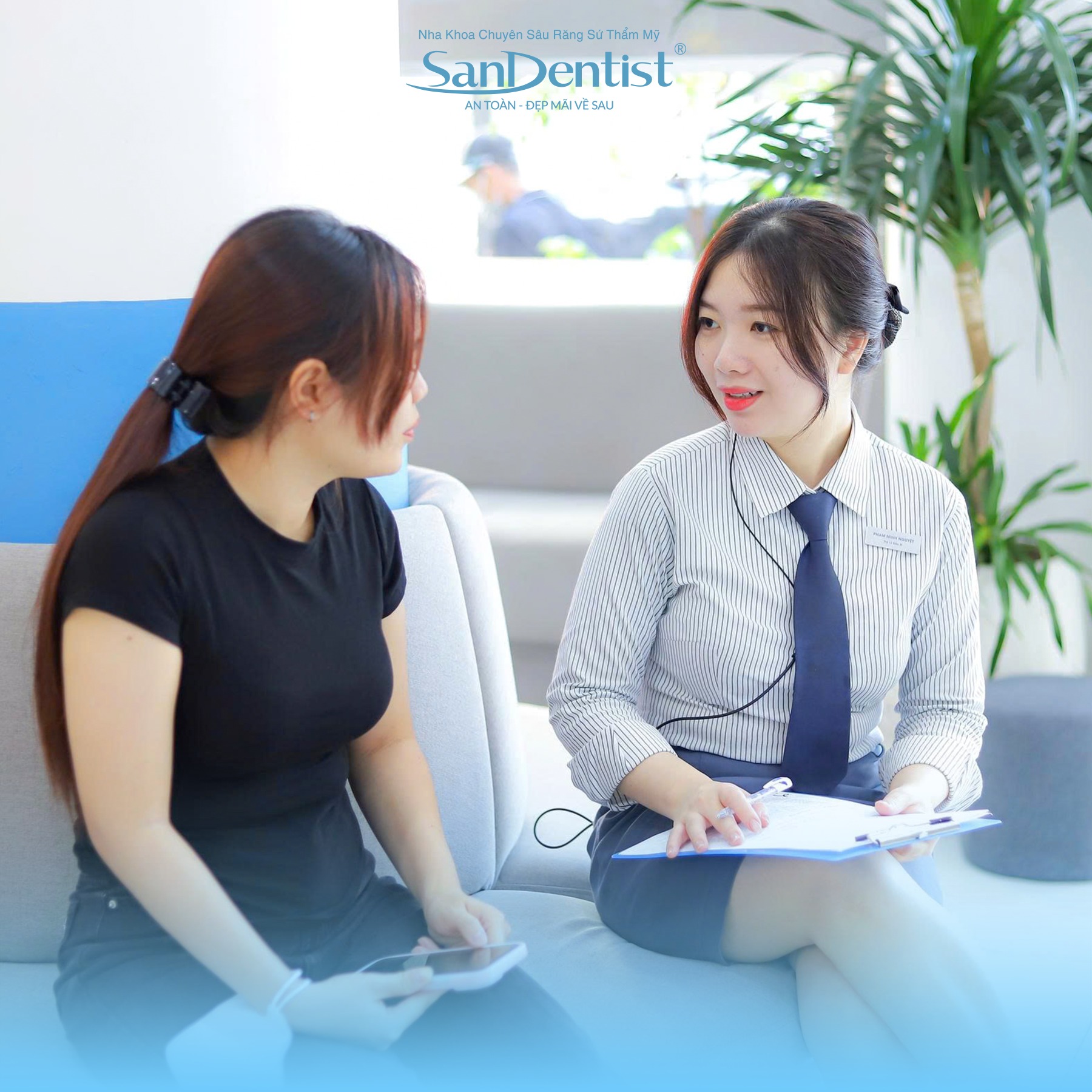 Không gian tư vấn San Dentist