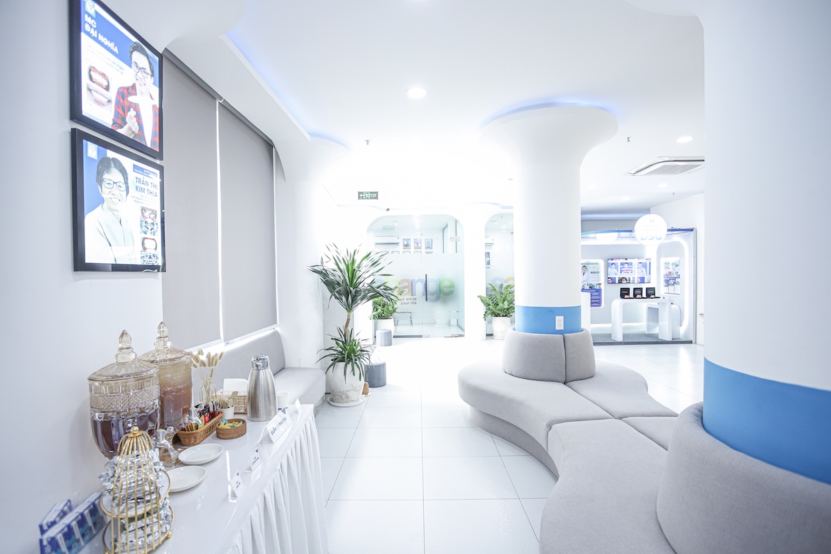 Sảnh đón tiếp Nha khoa San Dentist Số 5 Kỳ Đồng