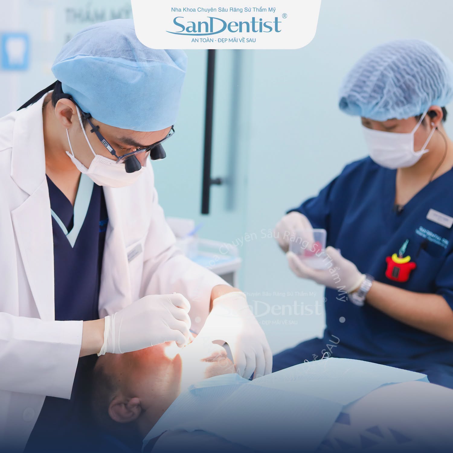 thay trám amalgam composite - hình 3