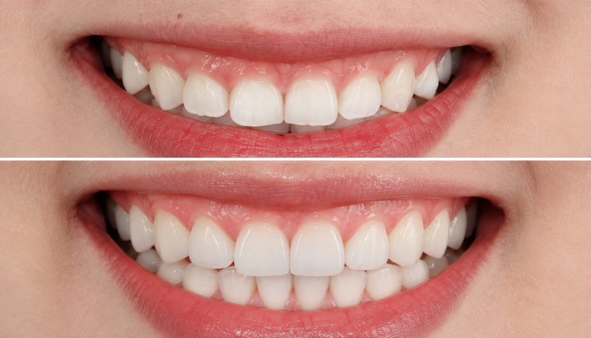 Trước và sau điều trị cười hở lợi tại San Dentist