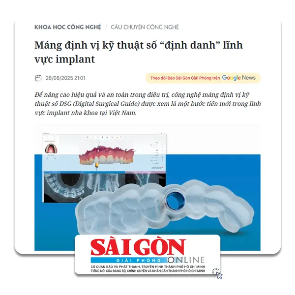 Báo Sài Gòn Giải Phóng viết về San Dentist