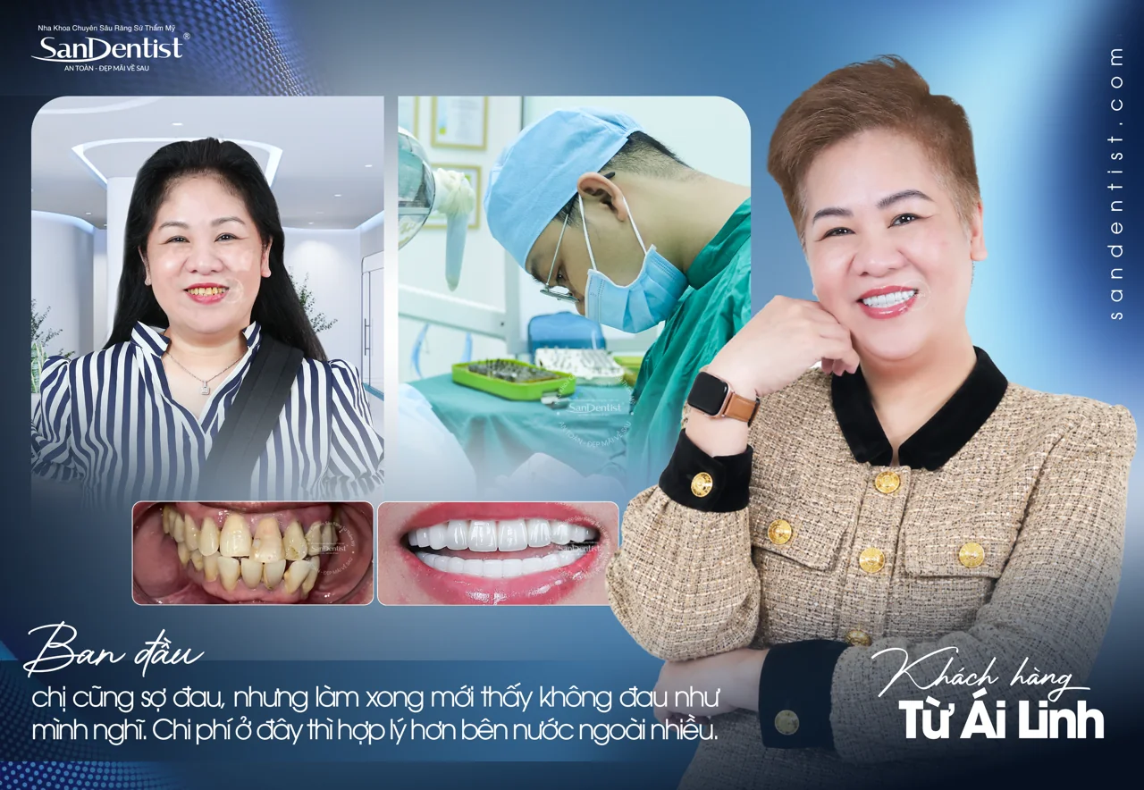 Customer feedback from Ms. Tu Ai Linh