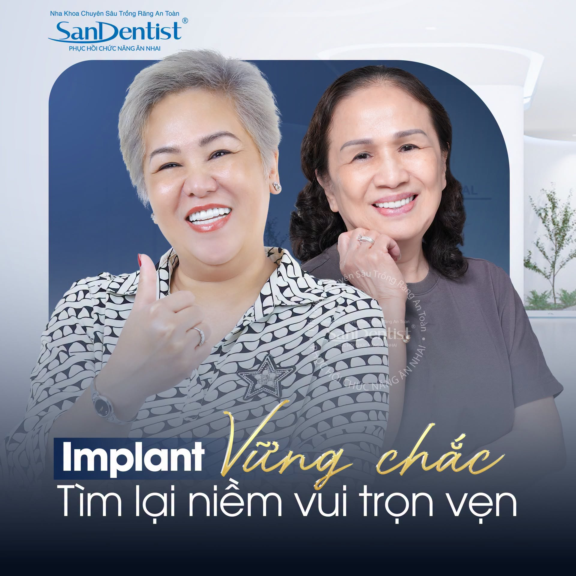 trồng implant có đau không