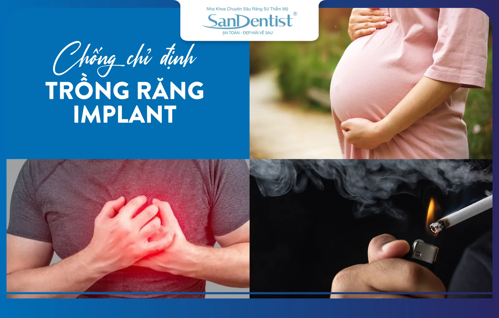 Cases where dental implants and immediate restoration are not recommended